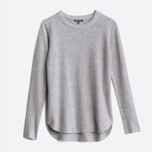 Pink Clover Light Gray Knit Sweater